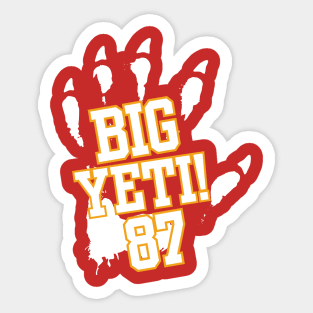 Big Yeti! 87 Sticker